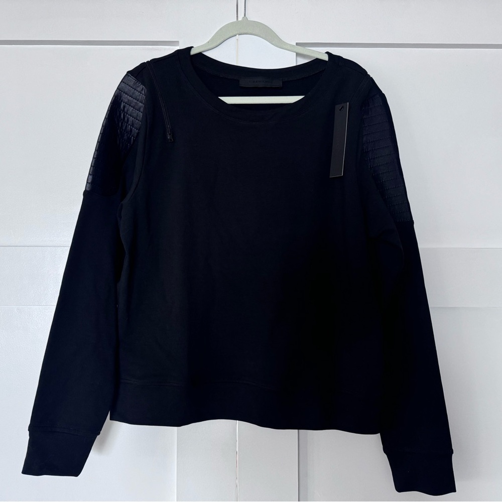 Carbon38 Womens Moto Sweatshirt